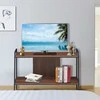 Promotions TV stovas, 89x43.2x59.7 cm, riešutas