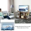 Promotions TV stovas, 140x40x62,5 cm, Rudas ir Juodas