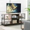 Promotions TV stovas, 140x40x62,5 cm, Rudas ir Juodas