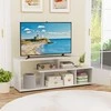 Promotions TV staliukas, 152x38x58,5 cm, baltas