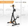 Promotions Pedalinių treniruoklis, reguliuojamas, 43.2-53.3x44.5x87.6-100.3 cm, juoda geltona