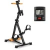 Promotions Pedalinių treniruoklis, reguliuojamas, 43.2-53.3x44.5x87.6-100.3 cm, juoda geltona