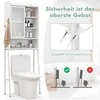Promotions Tualeto spintelė, 63x29x170 cm, balta