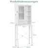 Promotions Tualeto spintelė, 63x29x170 cm, balta