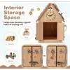 Promotions Busy House, 30.5x30.5x41.9 cm, Natūrali