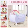 Sofa Promotions Vaikiškas fotelis, vienaragio dizainas, 55x41x54 cm, violetinis