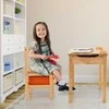 Promotions Vaikų stalas ir kėdžių komplektas, 59x40x51,5 cm stalas, 30x30x57 cm kėdė, natūralus