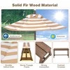 Kelioninis Promotions Vaikiškas stalas ir suoliukų komplektas, 89x28x47,5 cm, rudas