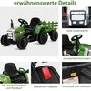 Promotions Elektrinis važiuojamas traktorius, 84,5x50x52,5 cm, žalias