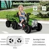 Promotions Elektrinis važiuojamas traktorius, 84,5x50x52,5 cm, žalias
