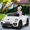 Promotions Vaikiškas važiuojamas automobilis, Volkswagen Beetle, 94x55.5x47 cm, baltas