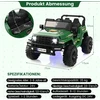 Promotions Elektrinis vaikiškas automobilis, 77x115x67 cm, žalias