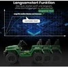 Promotions Elektrinis vaikiškas automobilis, 77x115x67 cm, žalias