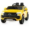 Promotions Elektrinis automobilis, Chevrolet, 68x104x53 cm, geltonas