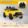 Promotions Elektrinis automobilis, Chevrolet, 68x104x53 cm, geltonas