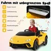 Promotions Vaikiškas elektrinis automobilis, Lamborghini, 118,5x63x48 cm, rožinis