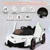 Promotions Vaikiškas elektrinis automobilis, Lamborghini, 111x61x45 cm, juodas