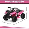 Promotions Elektrinis vaikų keturratis, 44x66x42 cm, žalias