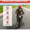 Promotions Elektrinis motociklas, Aprilia licencijuotas, 106,5x56x80 cm, baltas
