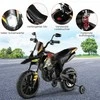 Promotions Elektrinis motociklas, Aprilia licencijuotas, 106,5x56x80 cm, baltas