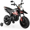 Promotions Elektrinis vaikiškas motociklas, licencijuotas Aprilia, 106,5x56x80 cm, baltas