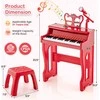 Promotions Vaikiškas klaviatūros pianinas, 40.9x22.9x45.5 cm, Mėlynas