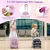 Kelioninis Promotions Vaikiškas lagaminų rinkinys, 38.1x30.5x73.7-81.3 cm, Rožinė