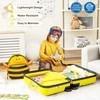 Kelioninis Promotions Vaikiškas lagaminų rinkinys, 46.99x26.67x36.83 cm lagaminas, 25.4x30.48 cm kuprinė, geltona