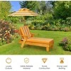 Promotions Lauko poilsio kėdė, 92.7x50.8x106.7 cm, Geltona Balta