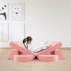 Promotions Vaikiška modulinė žaidimų sofa, 105.4x100.3x48.3 cm, rožinė