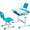 Promotions Vaikų mokymosi stalo ir kėdės rinkinys, 71.1x52.1x52.1-78.7 cm, mėlynas