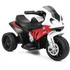 Promotions Vaikiškas elektrinis motociklas, 66x37x44,5 cm, juoda ir balta