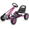 Promotions Vaikiškas važiuoklės tipo pedalinis kartingas, 105.4x58.9x62 cm, Rožinis
