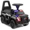Promotions Vaikiškas elektrinis policijos automobilis, 62x44x43 cm, rožinis