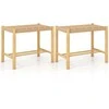 Promotions Valgomojo kėdžių rinkinys, 55.9x35.6x45.7 cm, natūrali spalva