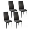 Promotions Valgomojo kėdė, Dirbtinė oda, 52,5x43x96,5 cm, Juoda