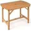 Promotions Lauko valgomojo stalas, eglės mediena, 99x61x76 cm, natūralus