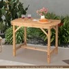 Promotions Lauko valgomojo stalas, eglės mediena, 99x61x76 cm, natūralus