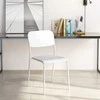 Promotions Valgomojo kėdžių rinkinys, 4 vnt., 48,3x44,5x81,3 cm, baltos spalvos