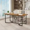 Promotions Valgomojo stalas, 180x79x75 cm, Rudas