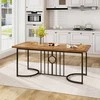 Promotions Valgomojo stalas, 180x79x75 cm, Rudas