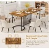 Promotions Valgomojo stalas, 180x79x75 cm, Rudas