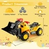 Promotions Važiuojamas buldozerio žaislas, 87x33x45 cm, geltonas
