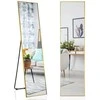 Promotions Veidrodis, 160x40x2 cm, Juodas