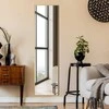 Promotions Veidrodis, 160x40x2 cm, Juodas