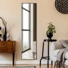 Promotions Veidrodis, 160x40x2 cm, Juodas