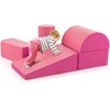Promotions Vaikų žaidimų rinkinys, lipimo ir ropojimo veikla, 59.7x39.4x20.3 cm, violetinė/raudona/tamsiai mėlyna/žalia