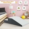 Promotions Vaikiškas laipiojimo ir čiuožimo žaidimų rinkinys patalpoms, 49,5x49,5x25,4 cm ir 50,8x49,5x24,1 cm, baltas