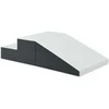 Promotions Vaikiškas laipiojimo ir čiuožimo žaidimų rinkinys patalpoms, 49,5x49,5x25,4 cm ir 50,8x49,5x24,1 cm, baltas
