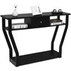 Promotions Konsolinis stalas, 120x30x80,5 cm, juodas